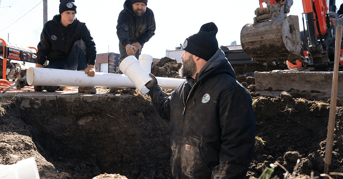 Employees wearing well-fitted work uniforms